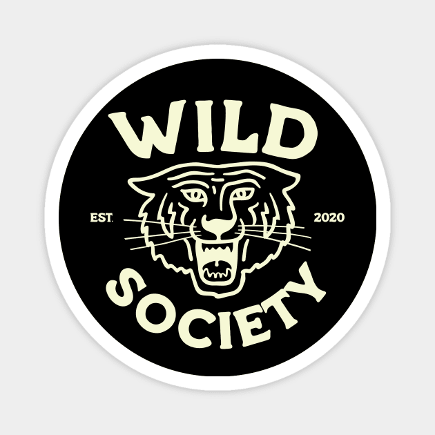 Wild Society Tiger Magnet by Wild Society Podcast